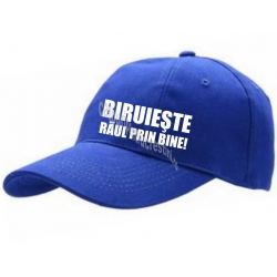 Sapca albastra Biruieste raul prin bine!